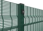 Anti Resistant Clear Vu Fence Panels / Clearvu Fencing Highly Attractive