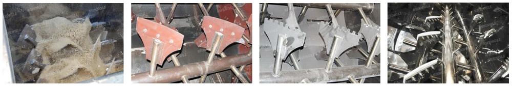 High Automation Twin Shaft Paddle Mixer With Thermal Insulation Material CE