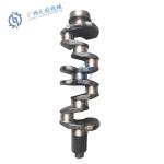 Excavator Spare Parts Diesel Engine Pump Parts 4M40 Diesel Engine Crankshaft