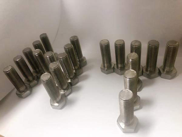 M6 - M64 DIN931 DIN933 Duplex Stainless Steel Fasteners 310 310S Half / Full
