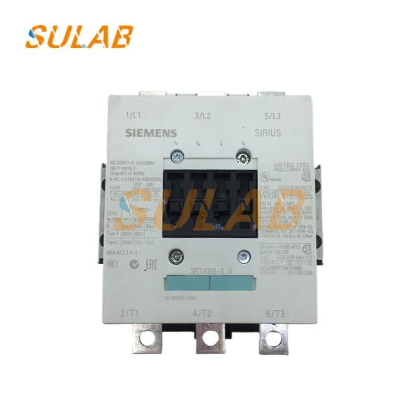 3RT1056-6AB36 Elevator Spare Parts Siemens Contactor 23 - 26V 50-60HZ / DC 2NO
