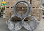 730mm Triple Strand Concertina Wire Heavy Galvanized For Barrier High Security