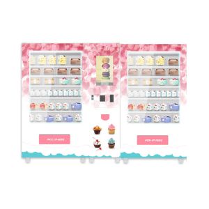 Wholesale Park Supermarket Food Vending Machine Customize Biscuits Snack Vending Machine from china suppliers