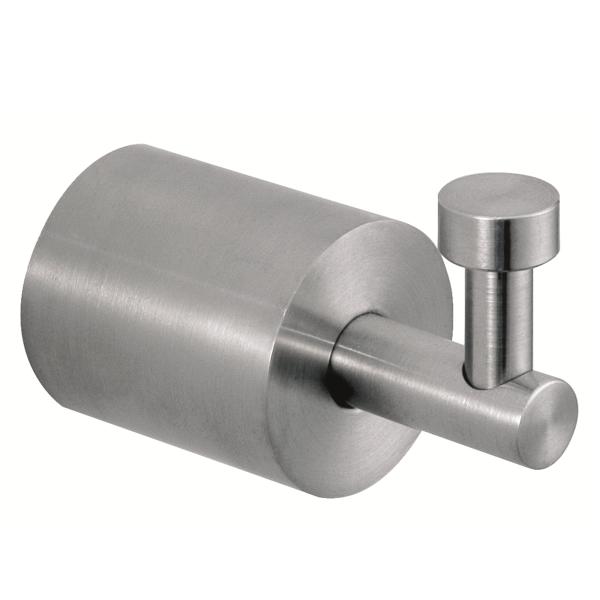 Towel Wall Mounted Bathroom Robe Hooks SUS304 Stainless Steel Heavy Duty Brushed