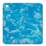 Plastic Blue 2.5-15mm Pearl Acrylic Sheets Decorative SGS For Cutting Board