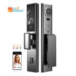 Fashionable and affordable price facial recognition smart door lock
