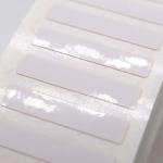 20mmx4mm Adhesive White Labels 1mil White Gloss High Temperature Resistant