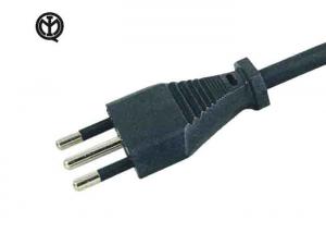 Wholesale Italy IMQ Approval European Power Cord / 3 Round Pin Power Cord YDL-10 from china suppliers