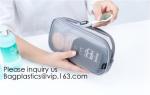 Promotional Custom Zipper Portable Luxury Fashion Clear Pvc Mesh Women Clear