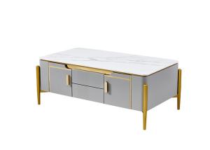 Wholesale Light Luxury Rock Slab TV Unit And Coffee Table from china suppliers