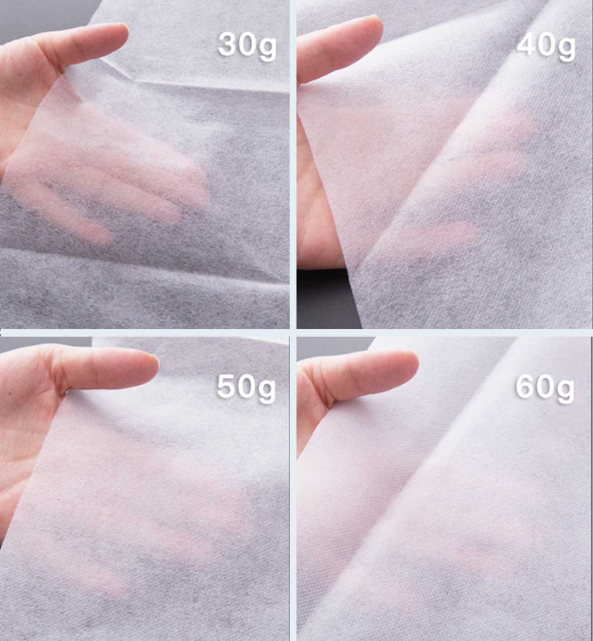 Waterproofing Material Nonwoven Fabric Roll 40g-100g Spun Bonded For Disposable Masks