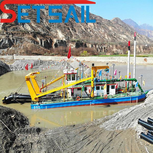Mini River Cutter Suction Sand Pump Ship Dredger Suitable for Various Applications