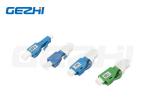 Lc / Apc Fiber Optic Attenuator Plastic Housing For Testing Equipment Female To