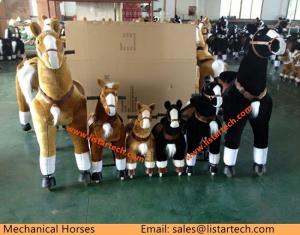 Wholesale Low Price Mechanical Animal Toy Horse, Ride on Horse Toy, Walking Horse Toy for Party from china suppliers