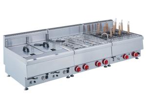 Wholesale 1.2KW Counter Top Cooking Lines , 380V Electric Chip Warmer Commercial from china suppliers