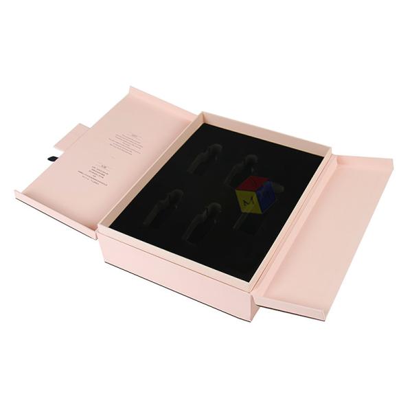 Luxury Brand Custom Logo Double Door Magnetic Close Paper Perfume Gift Set In