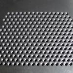 Stainless Steel / Aluminum / Galvanized Steel Perforated Metal Mesh Sheet Round