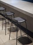 Classic Black Bar Stool Light Weight And Sophisticated Leather Bar Chairs