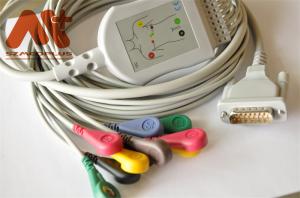Wholesale medical TPU Electrode Lead Cable For Mindray R12 Electrocardiograph from china suppliers