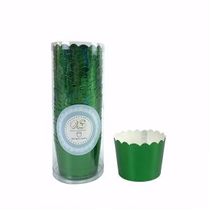 Wholesale Colorful Round Paper Aluminum Foil Baking Cups from china suppliers