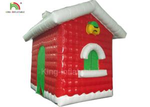 Wholesale Red Inflatable Christmas House For Festival Decoration One Year Warranty from china suppliers