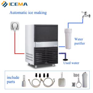Wholesale Refrigerant R404a Industrial Ice Cube Machine with 41kg Ice Cube Production from china suppliers