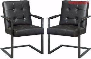 Wholesale Black Leather Executive Office Chair , Modern Office Meeting Room Chairs from china suppliers