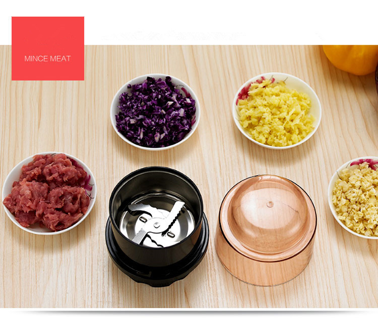 Portable Multifunction Food Processor , Easy To Use Food Processor Seiko Polishing Function