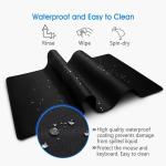 Anti Slip Rubber Gaming Desk Mat Extended Large Size for Esports Computer