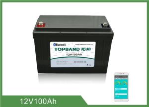 Wholesale Bluetooth RV Camper Battery 12V 100AH LiFePO4 Heating Film For Camper Van Motorhome from china suppliers