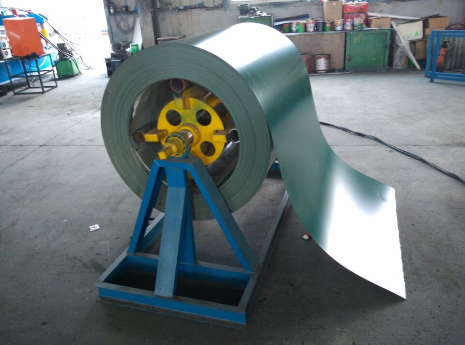 840 Roofing Sheet Roll Forming Machine , Blue Corrugated Roof Sheet Making Machine