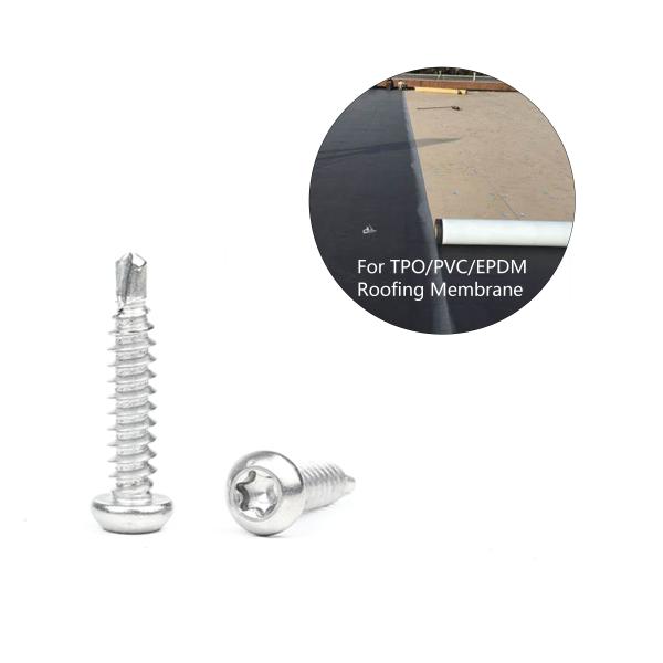Standard Self Tapping Pan Head Screws for TPO/PVC/EPDM Roofing Membrane