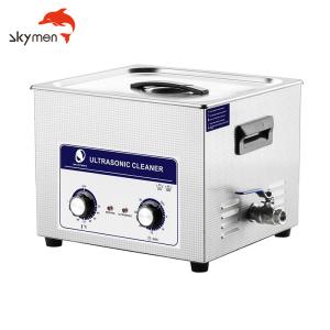Wholesale Skymen JP-060 SS304 15L Mechanical Ultrasonic Cleaner With Heating from china suppliers