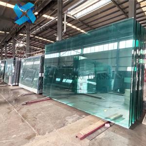 Wholesale Tempered Float Glass Thickness 3mm-25mm Customized Ultra Clear Float Glass from china suppliers