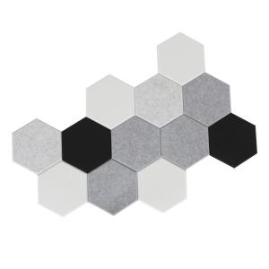Wholesale Sound Absorbing Hexagonal Acoustic Panels 9mm 1000gsm from china suppliers