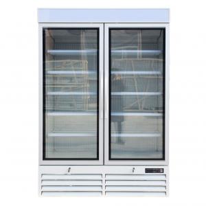 Wholesale Plug-In Frost Free Commercial Beverage Refrigerator Glass Door With R290 Refrigerant from china suppliers