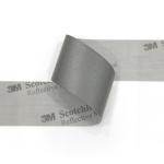 9910 Silver Industrial Wash Fabric 100%Polyester Fabric For Safety Clothing