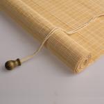 Environmentally Bamboo Roller Shades Manual Pergola Bamboo Blinds 60 X 180cm