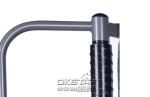 outdoor gym equipment park wood outdoor back stretching device