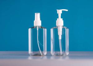 Wholesale Fine Mist White Clear Plastic Spray Bottle Refillable PET For Cosmetic 230ml from china suppliers