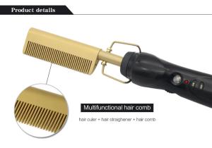 Wholesale FCC Approve 65W 2 In 1 Hair Curling Comb Electric No Damage To Hair from china suppliers
