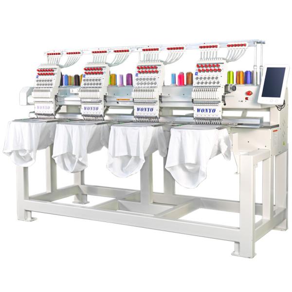 High Precision Computer Barudan Embroidery Machine / 4 Heads Embroidery Machine