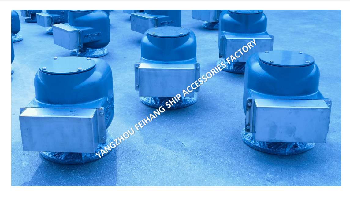 533hfb-150 Air Pipe Head （With Fire Net）For Water Tank Float Type Flange Connection