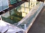 Curve clear 10mm / 8mm Bulletproof Tempered Safety Glass for Office Separator