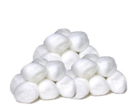 100% Cotton Absorbent Medical Cotton Balls Disposable Sterile Gauze Balls With X