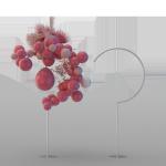 aluminum frame wedding supplies Arch backdrop birthday party frame