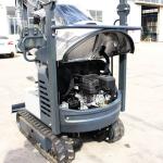 Mini Digger Excavator 1 Ton Mini Excavator Cast Iron 50KG Counterweight & Bucket