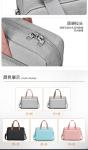 Quilted Polyester Messenger Laptop Bag 14 15.6 16 Inch For Macbook