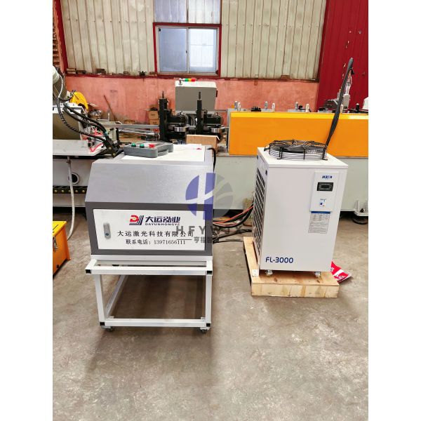 3KW Laser Welded Pipe Making Machine For Galvanized Steel Square Tube Forming Machine