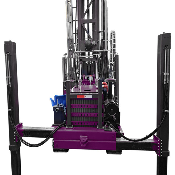 390m 500m Water Drilling Rig Crawler Water Well Drill Machine With Yuchai Engine